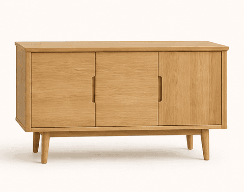 Nordic oak cabinet
